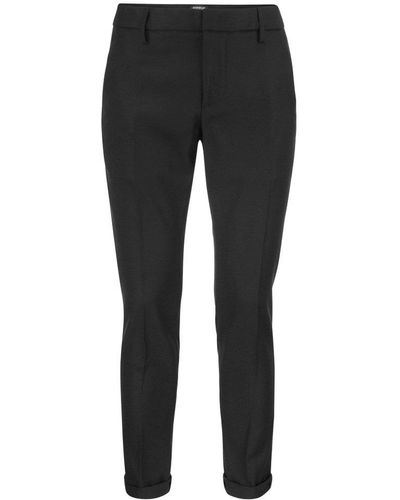 Dondup Gaubert Slim Fit Trousers - Black