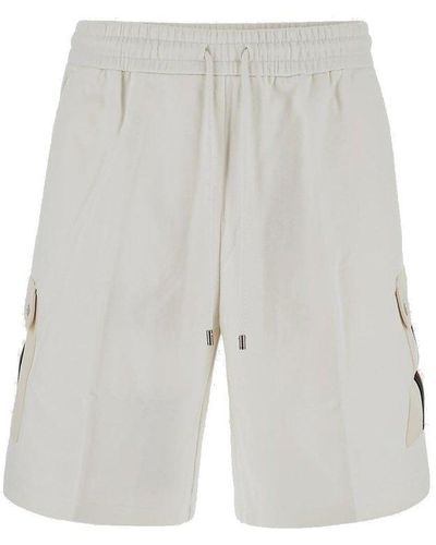 Gucci Cotton Shorts With Interlocking G - White