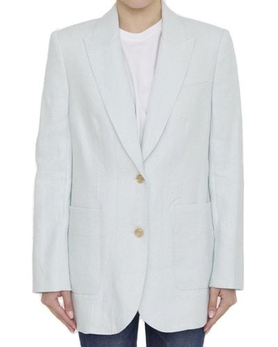 Zimmermann Natura Linen Jacket - White