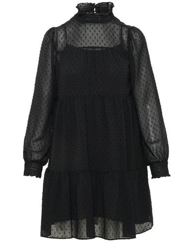 MICHAEL Michael Kors Black Polyester Dress