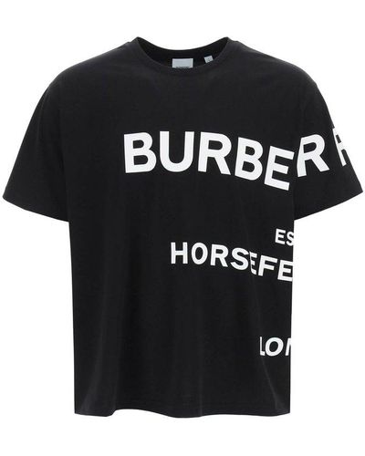 Burberry Logo T-shirt - Black