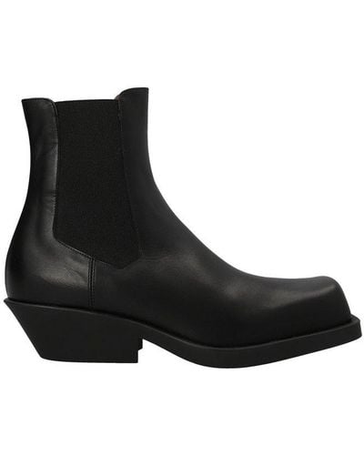 Marni Chelsea Boots With Pointed Toe - Black