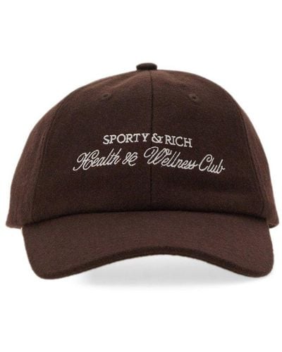 Sporty & Rich H&w Club Hat - Brown