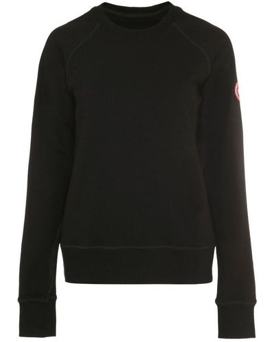 Canada Goose Muskoka Logo Patch Sweatshirt - Black