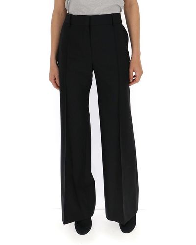 See By Chloé High Rise Flared Trousers - Black
