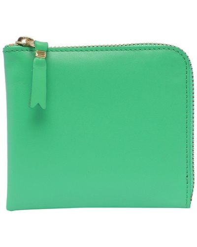 Comme des Garçons Classic Leather Line Wallet - Green
