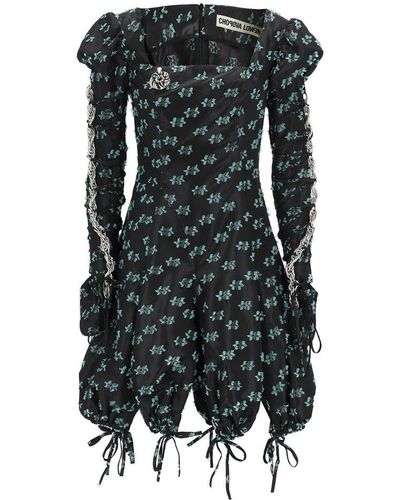 Chopova Lowena Octopus Dress - Black