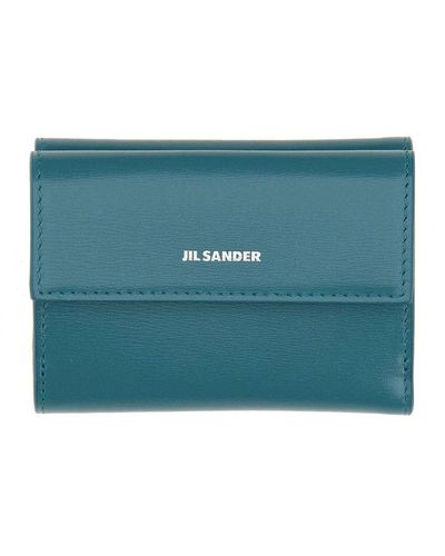 Jil Sander Mini Wallet - Blue