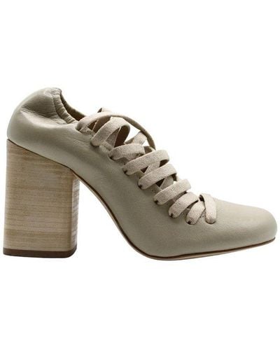 Lemaire Lace Court Shoes - Natural