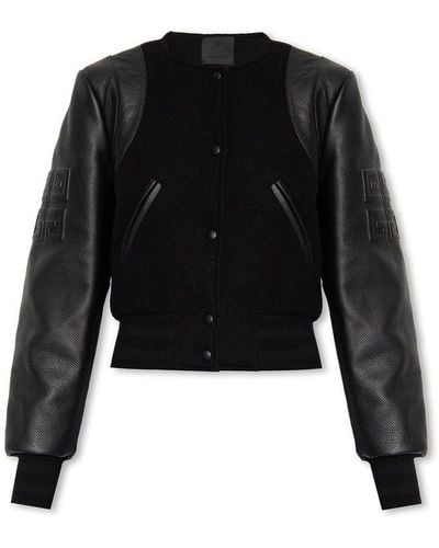 Givenchy Jacket With Logo - Black