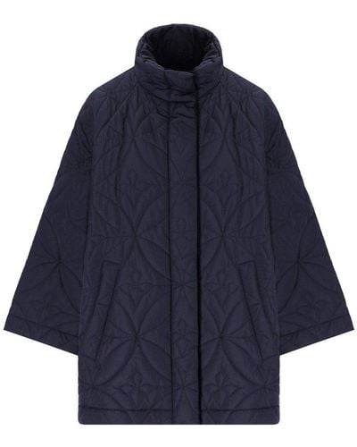 Weekend by Maxmara Pittore Blue Quilted Jacket