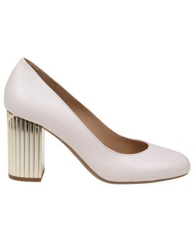 MICHAEL Michael Kors Porter Mid-heel Court Shoes - White