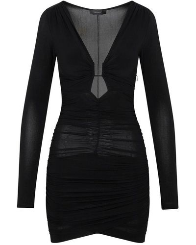 Isabel Marant Jordana Mini Dress - Black