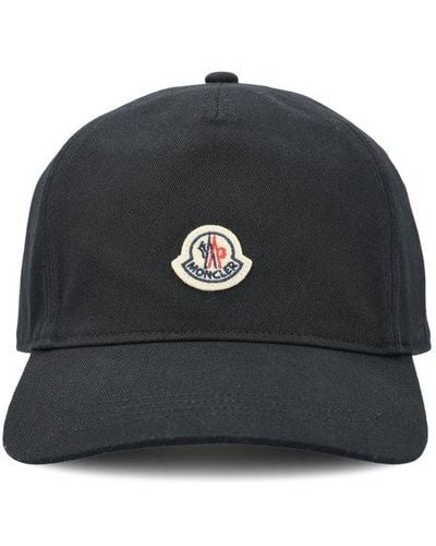 Moncler Logo Baseball Cap - Black