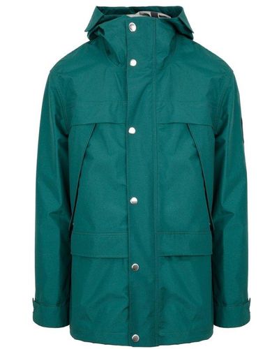 Ami Paris Nyon Short Parka Jacket - Green