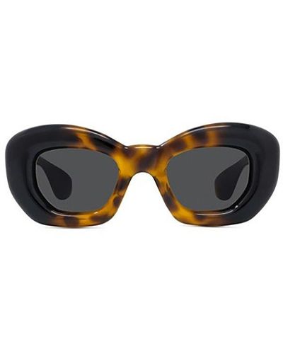 Loewe Butterfly Frame Sunglasses - Black