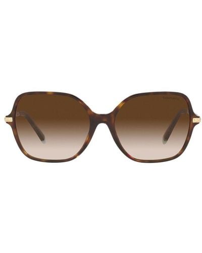 Tiffany & Co. Square Frame Sunglasses - Black