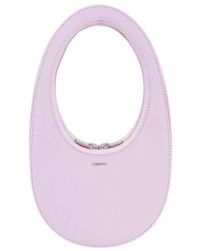 Coperni Swipe Zip-up Mini Top Handle Bag - Pink