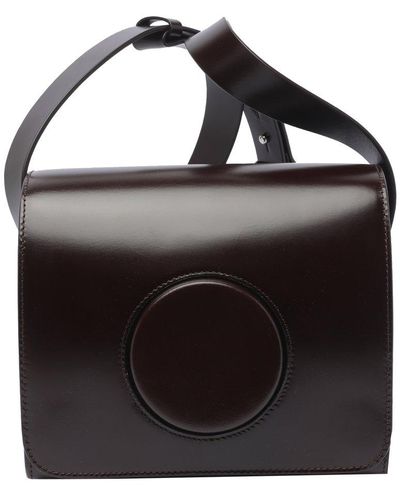 Lemaire Camera Crossbody Bag - Black