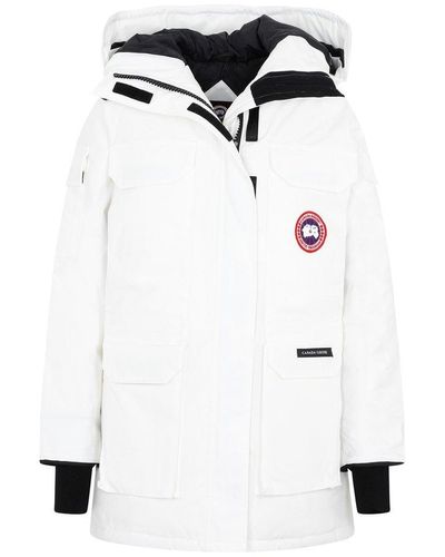 White Canada Goose Coats for Women | Lyst