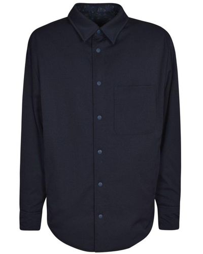 Lanvin Classic Collar Buttoned Jacket - Blue