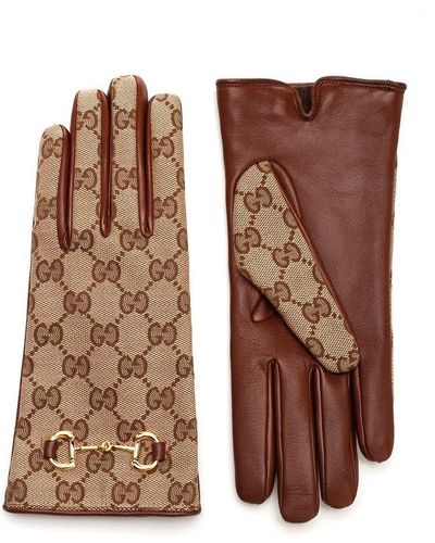 Gucci: Black Frisco Gloves