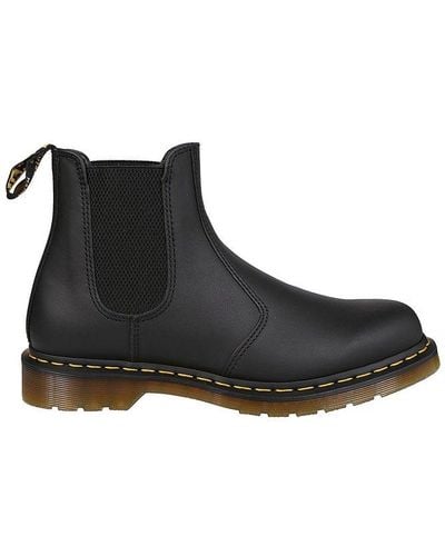 Dr. Martens Smooth 2976 - Leather Chelsea Boots - Black