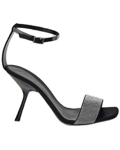 Sergio Rossi Evangelie Embellished Sandals - Black