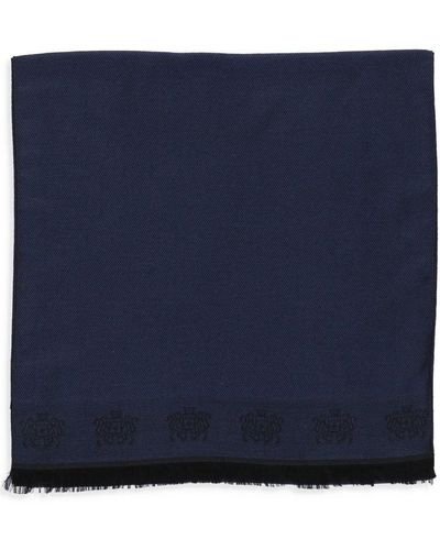 Church's Wool And Silk Scarf - Blue