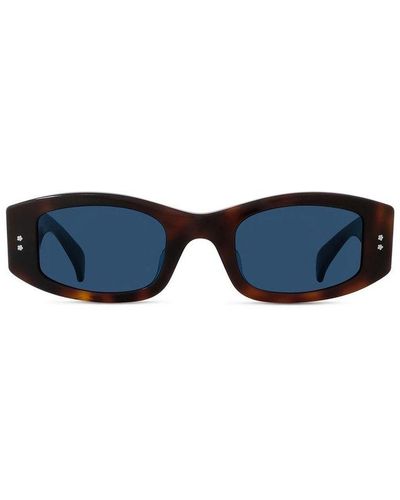 KENZO Rectangular Frame Sunglasses - Blue