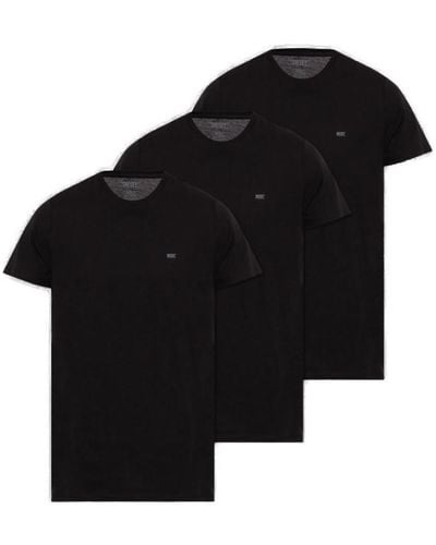 DIESEL Umtee 3 Pack T-shirts - Black