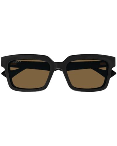 Gucci Square Frame Sunglasses - Black