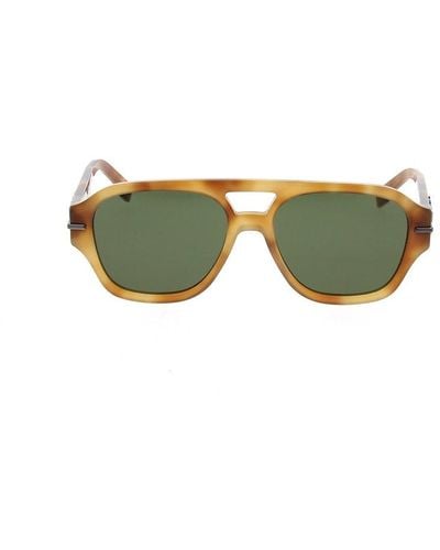 Fendi Square Frame Sunglasses - Green