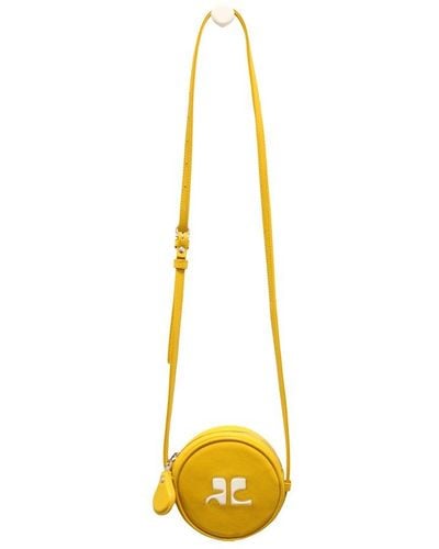 Courreges Small Circle Bags - Metallic