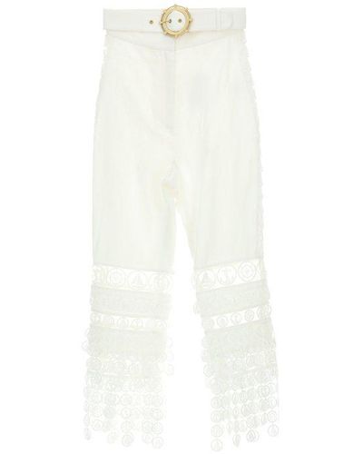 Zimmermann Pants - White