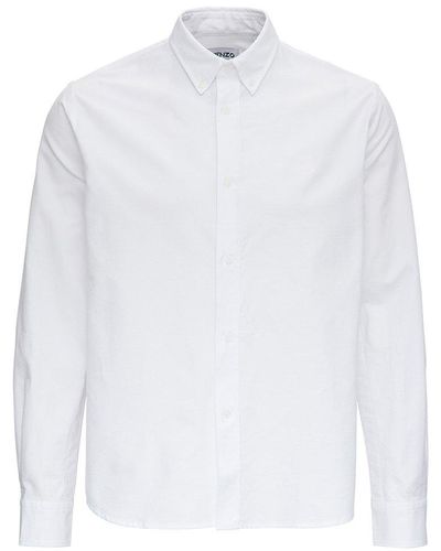 KENZO Tiger Cotton Shirt - White