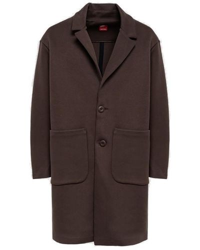 Nike Loose Fit Trench Coat - Brown