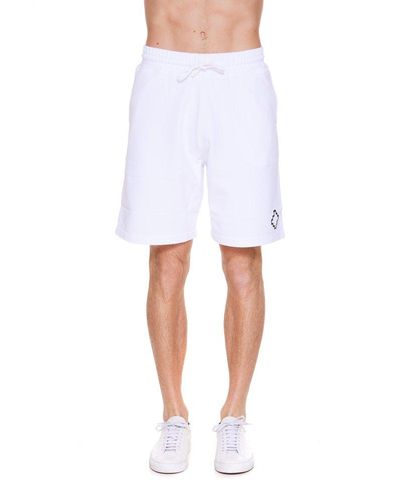 Marcelo Burlon Cross Basket Shorts - White