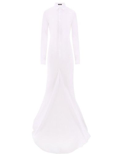 Ann Demeulemeester Dress - White
