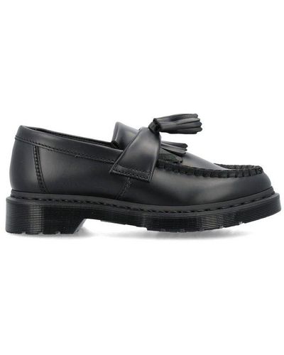 Dr. Martens Tassel-detail Leather Loafers - Black