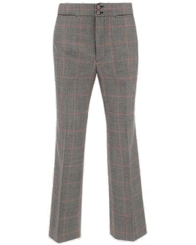 Gucci Wool Trousers - Grey