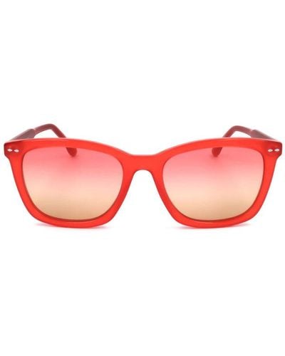 Isabel Marant Square Frame Sunglasses - Red