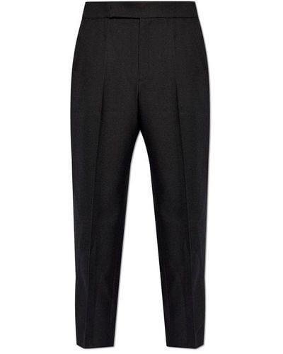 Fear Of God Pleated Tapered Leg Trousers - Black