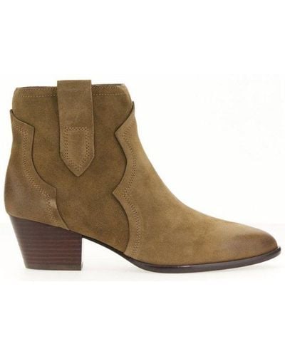 Ash Hurricane Pointed-toe Ankle Boots - Brown