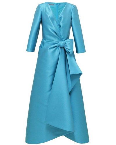 Alberta Ferretti Maxi Dress - Blue