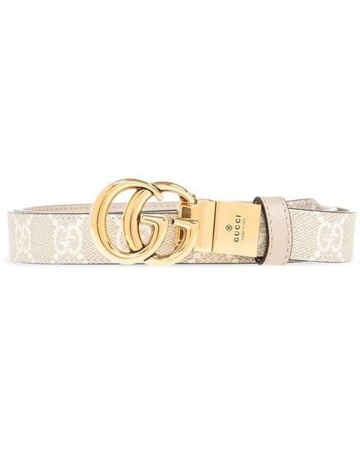 Gucci Reversible Belt - Metallic