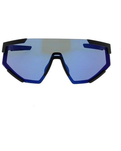 Prada Irregular Frame Sunglasses - Blue
