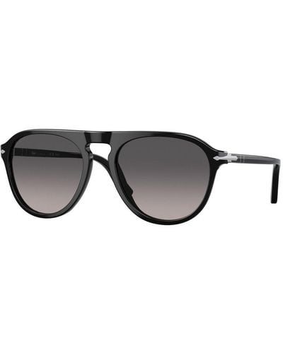 Persol Pilot Frame Sunglasses - Black