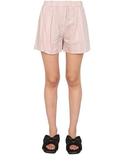 Off-White c/o Virgil Abloh Striped Pattern Shorts - Pink