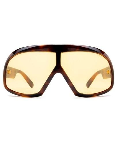 Tom Ford Cassius Oversized Sunglasses - Natural